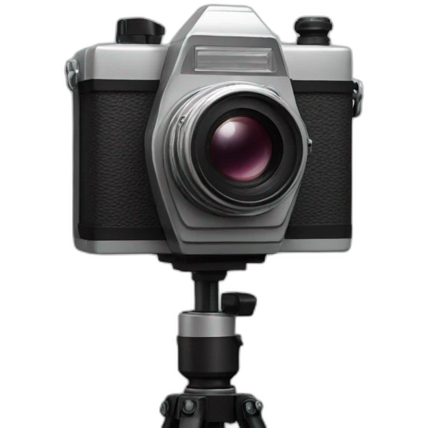 a film camera standing by me emoji