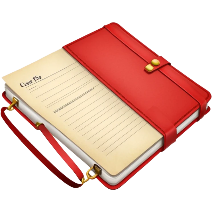 Courtroom Items, Legal Document – official case file or contract

 emoji