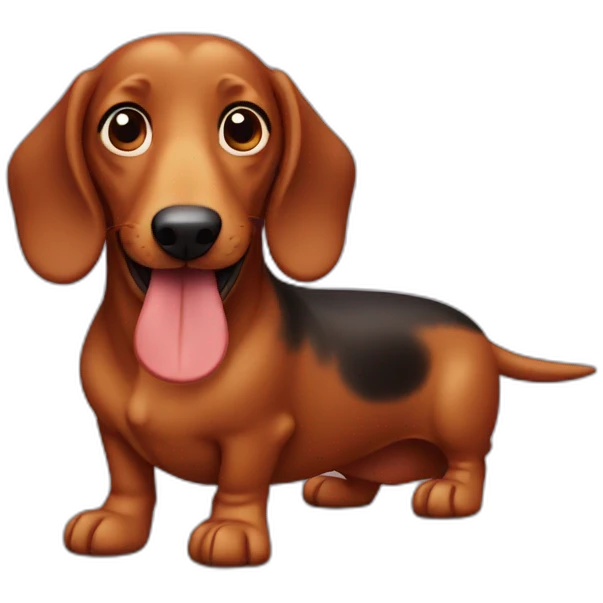 sausage dog emoji