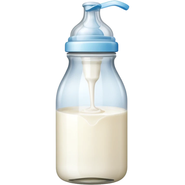 Baby bottle emoji