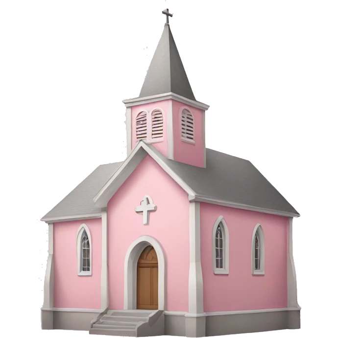 baby pink church emoji