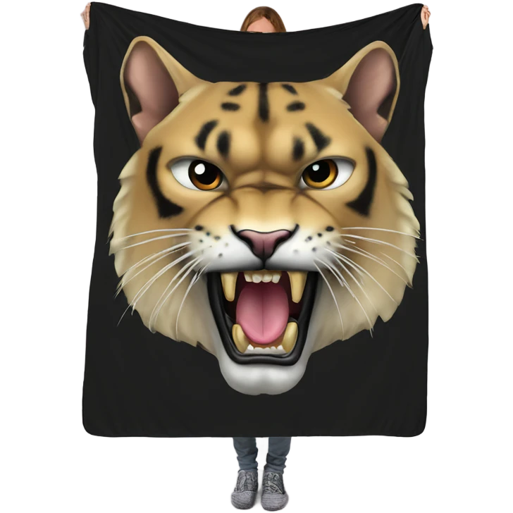 pantera print blanket emoji