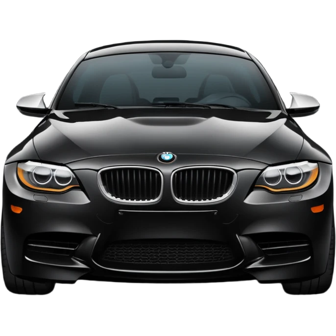 bmw with a black tint emoji