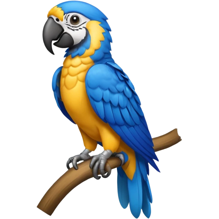 Arara azul emoji