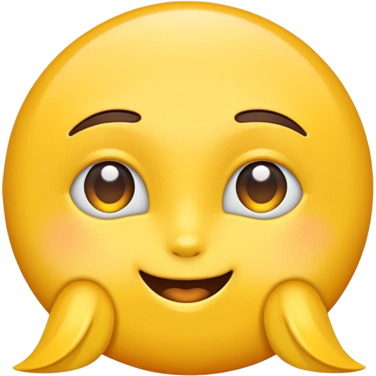 yellow rise emoji