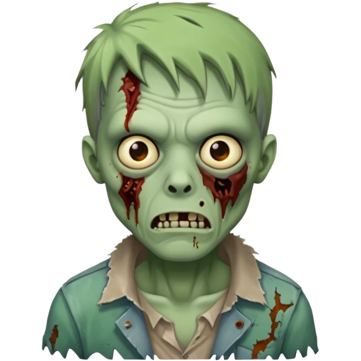 create zombie emoji