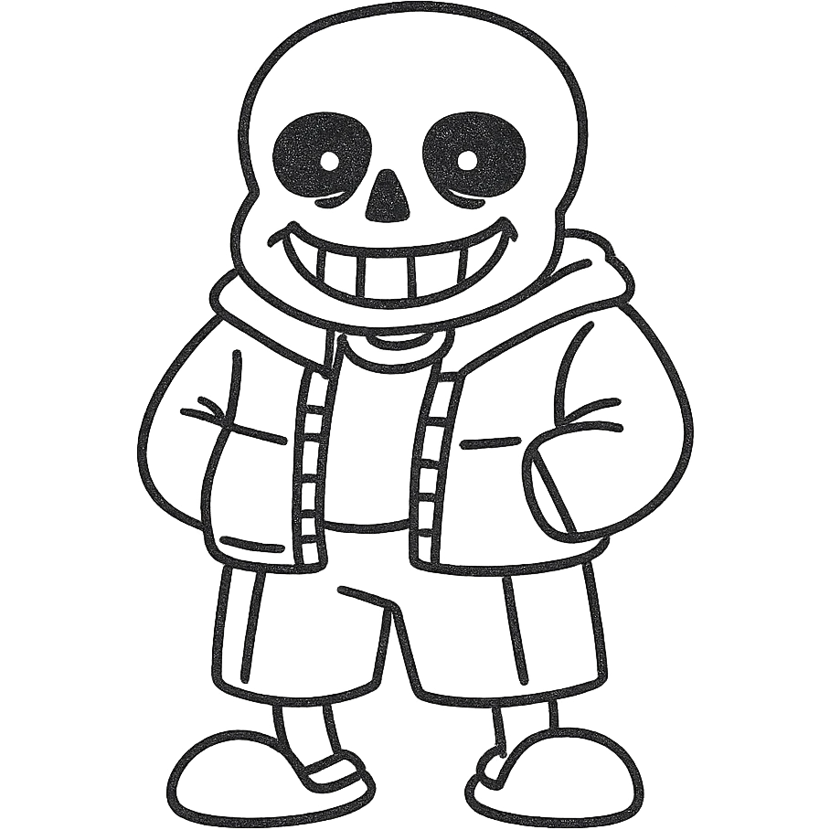 Sans from Undertale emoji