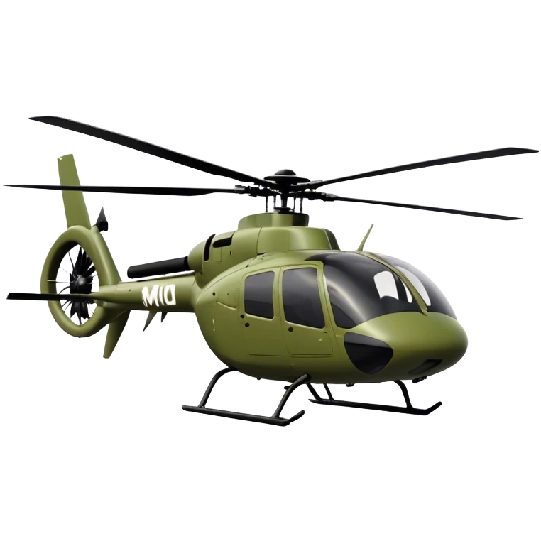 MD 500 - MD Helicopters (Model Year: 2021) (Iconic colour: Olive green) emoji