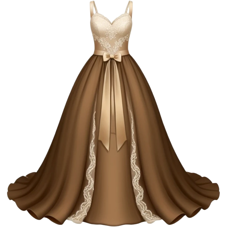 A wedding dress emoji