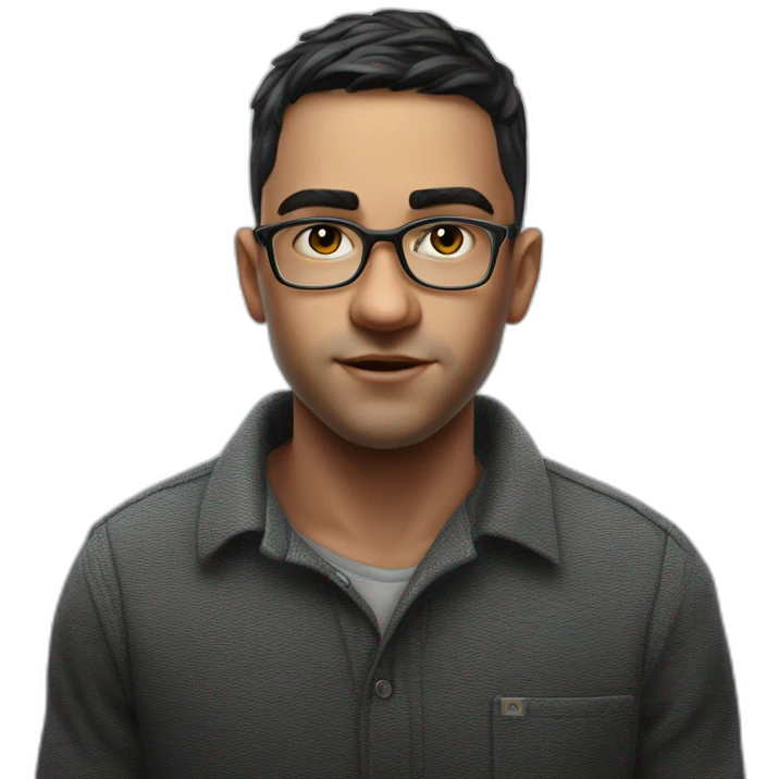 focused gaze and spectacles emoji