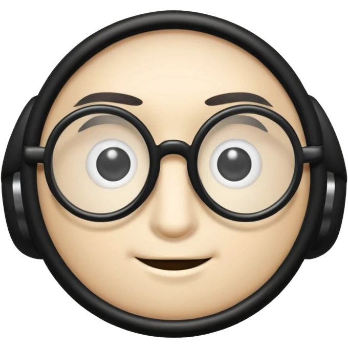 only harry potter glasses emoji