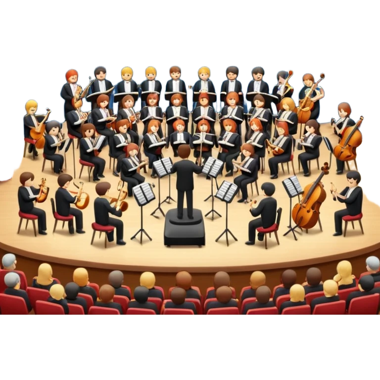 a full Orchestra  emoji