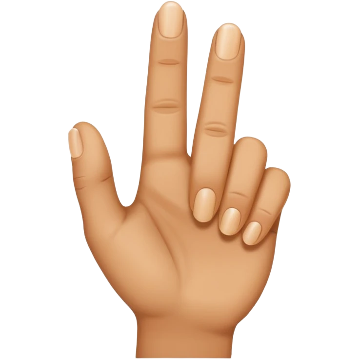 index finger emoji