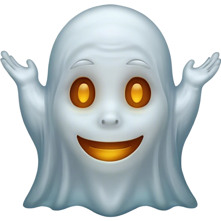 floating ghost emoji emoji