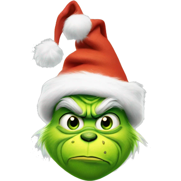 Grinch Christmas  emoji