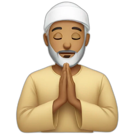 muslim praying emoji