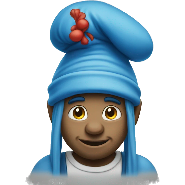 smurf emoji