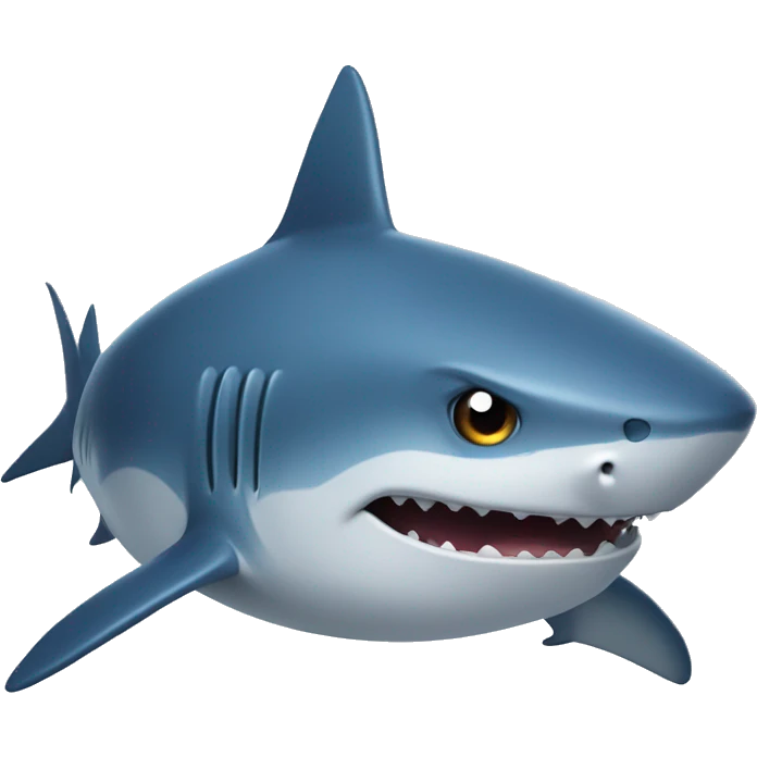 Requin avec étoiles dans les yeux emoji