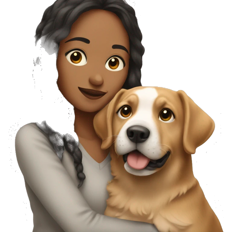 Me and my dog  emoji