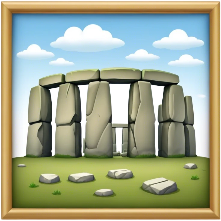 Stonehenge Emoji emoji