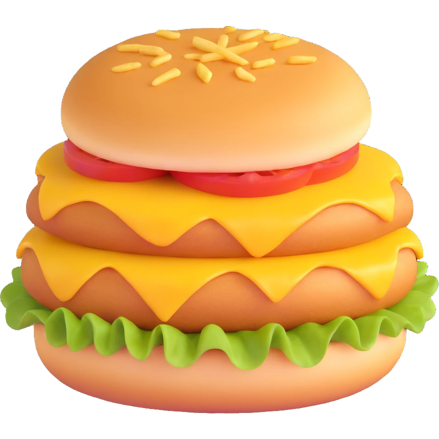 chicken patty emoji