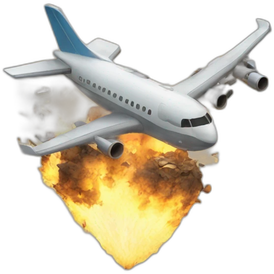 plane crash emoji