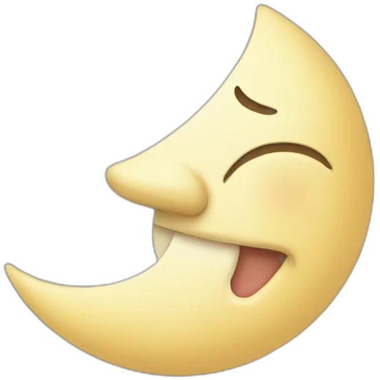Happy Moon emoji