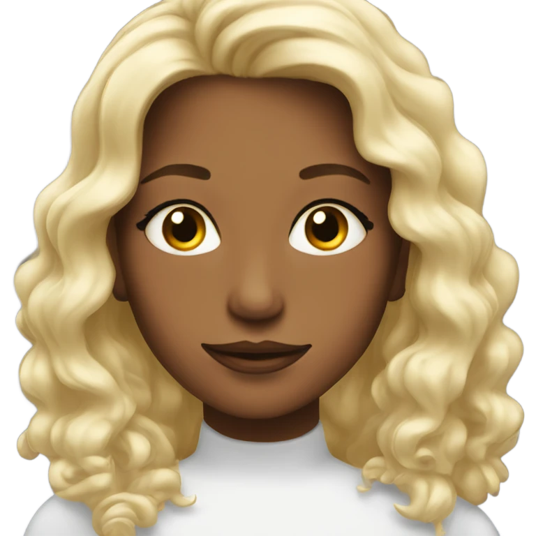 Beauty face emoji
