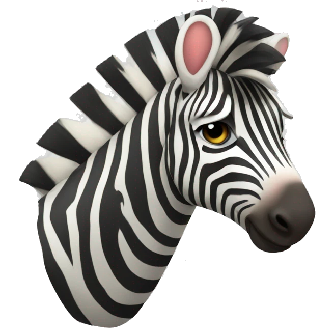 fast zebra funny emoji