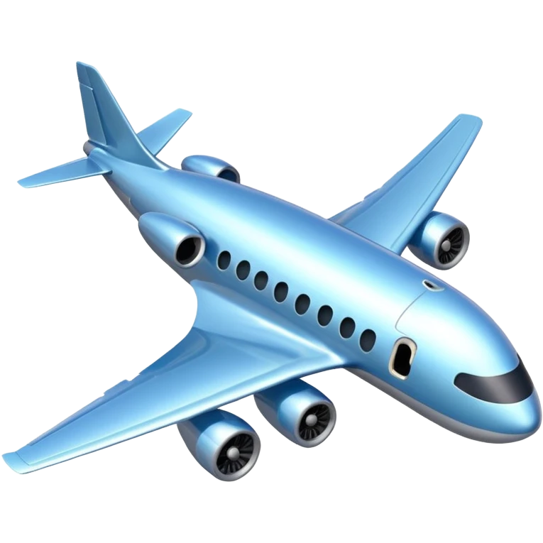 Plane in a nose dive emoji