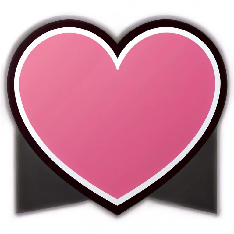 Light pink heart  emoji