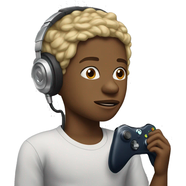 Lil Durk playing Xbox  emoji