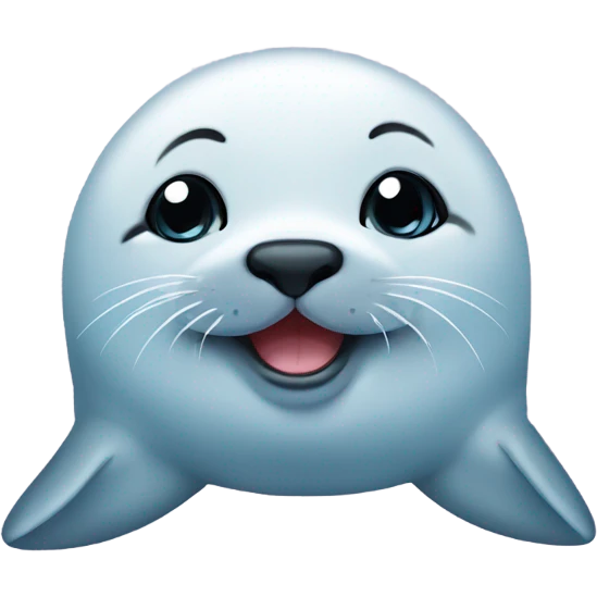 Cute baby seal emoji