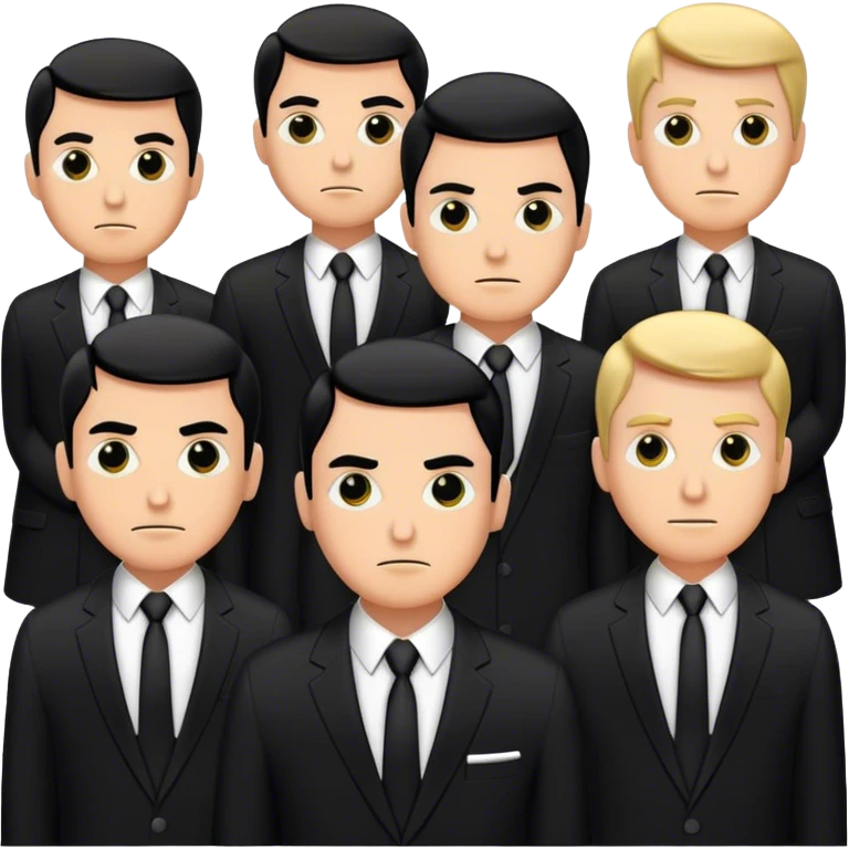 men in black emoji