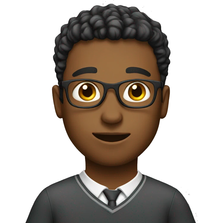 Student guy emoji