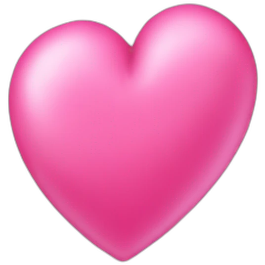 pink heart emoji