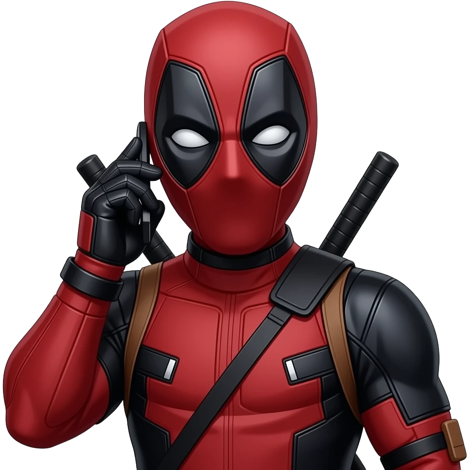 Deadpool 📞 You emoji