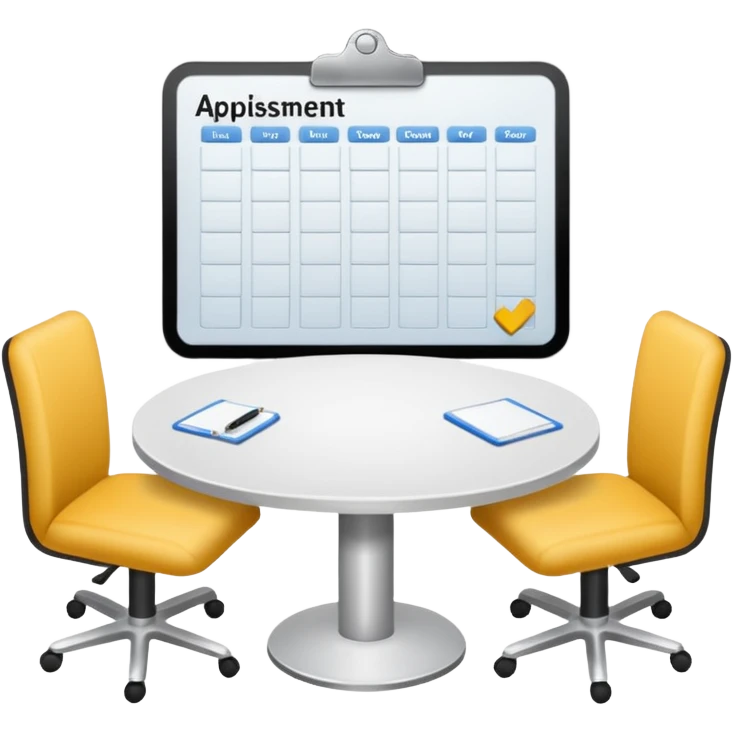 جدول مواعيد emoji