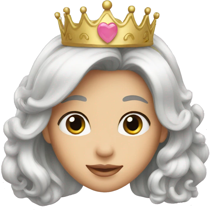 Princess heart emoji