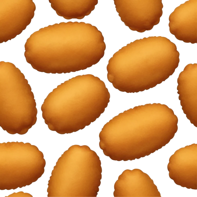 Croquetas de pollo emoji