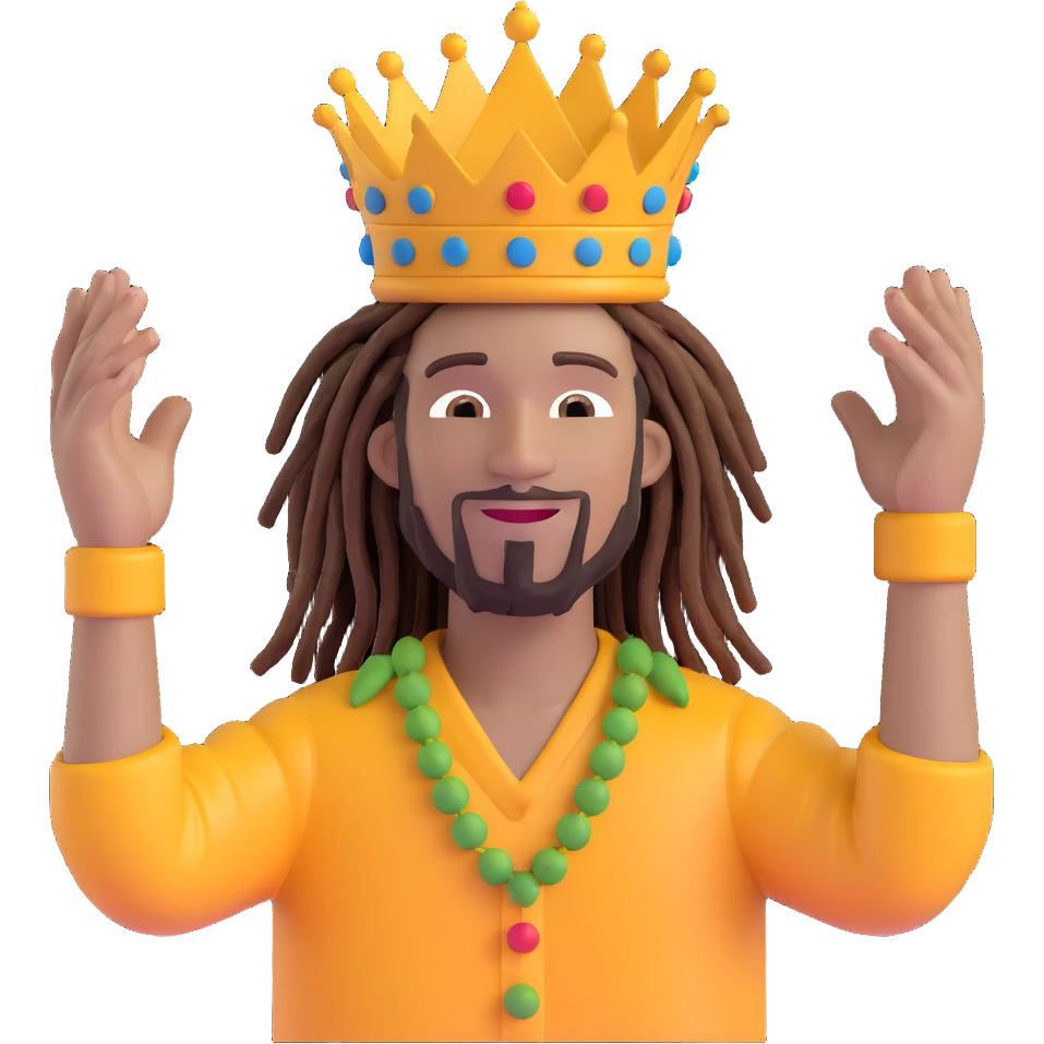 A rasta yard man bigging up di whole world 🌍🔥🤲🏾, reggae vibes 🎶, love and unity ✨💛💚❤️, every nation stand strong 🇯🇲🌐👑. emoji