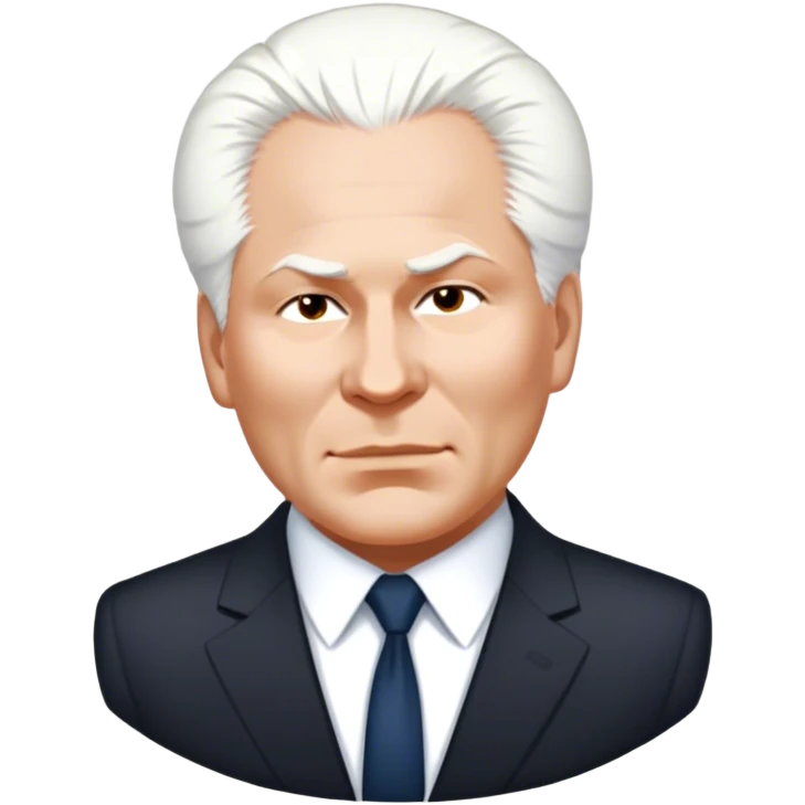 Konstantin Chernenko in a suit emoji