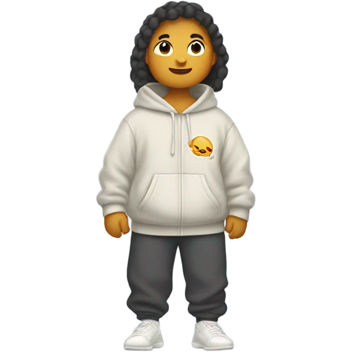 Dumpling wearing sweats emoji