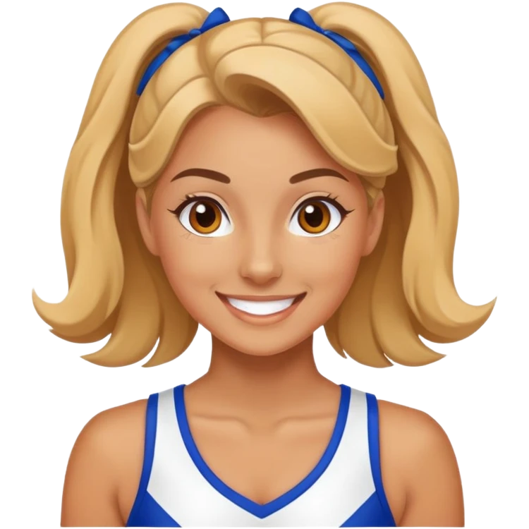 All star cheerleader emoji