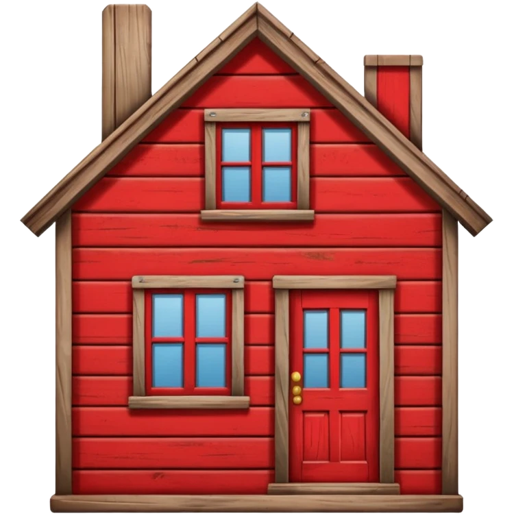 real estate sign red emoji