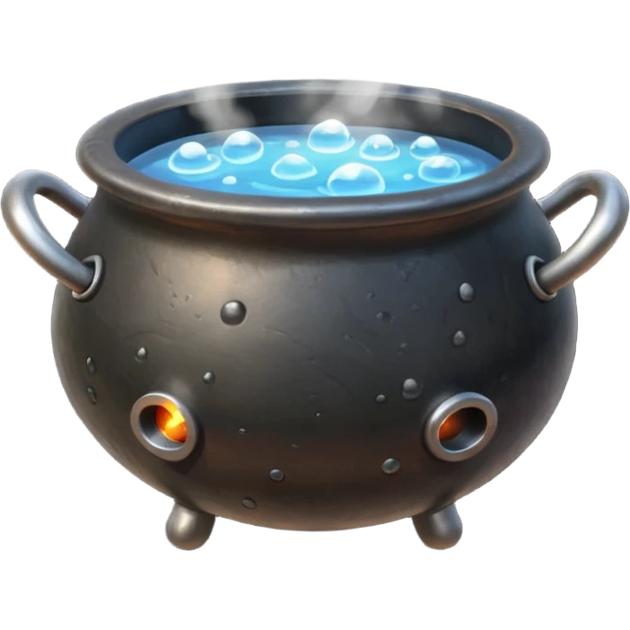 Witch pot emoji