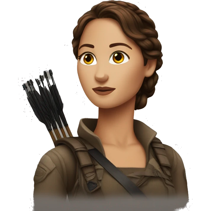 Katniss Everdeen emoji