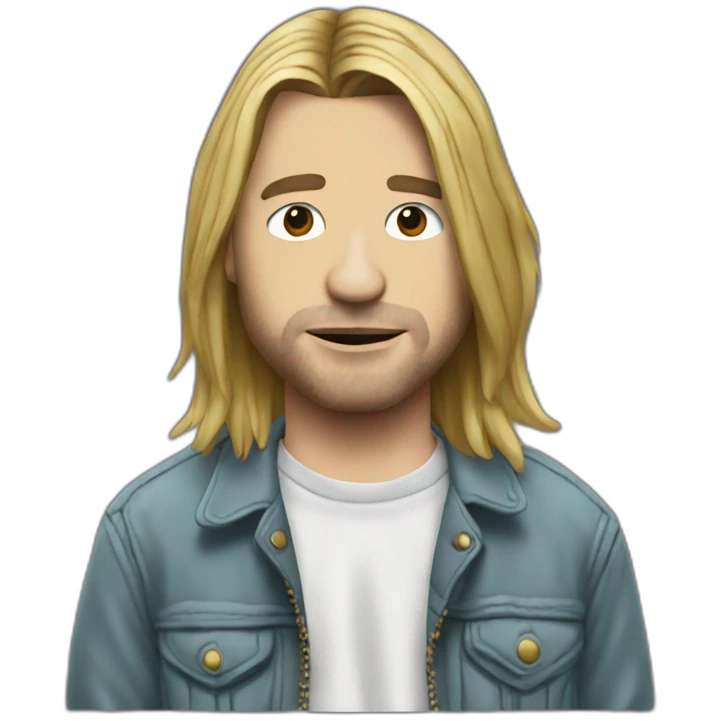 Kurt cobain emoji