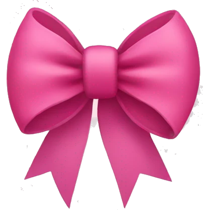 small bow that you can attach to other emoji emoji