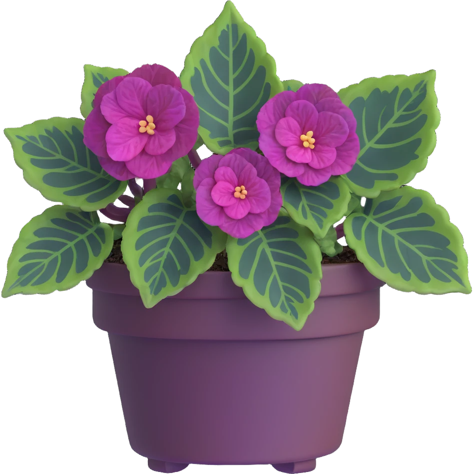 Bird's eye view of Begonia Rex plant showing spiral leaf formation from directly above, dark green leaves with purple edges and white spots emoji